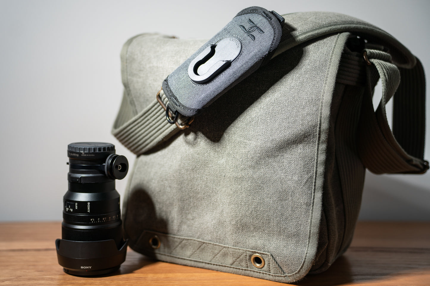 Cotton Carrier GREY STRAPSHOT HOLSTER - The Lens Flipper