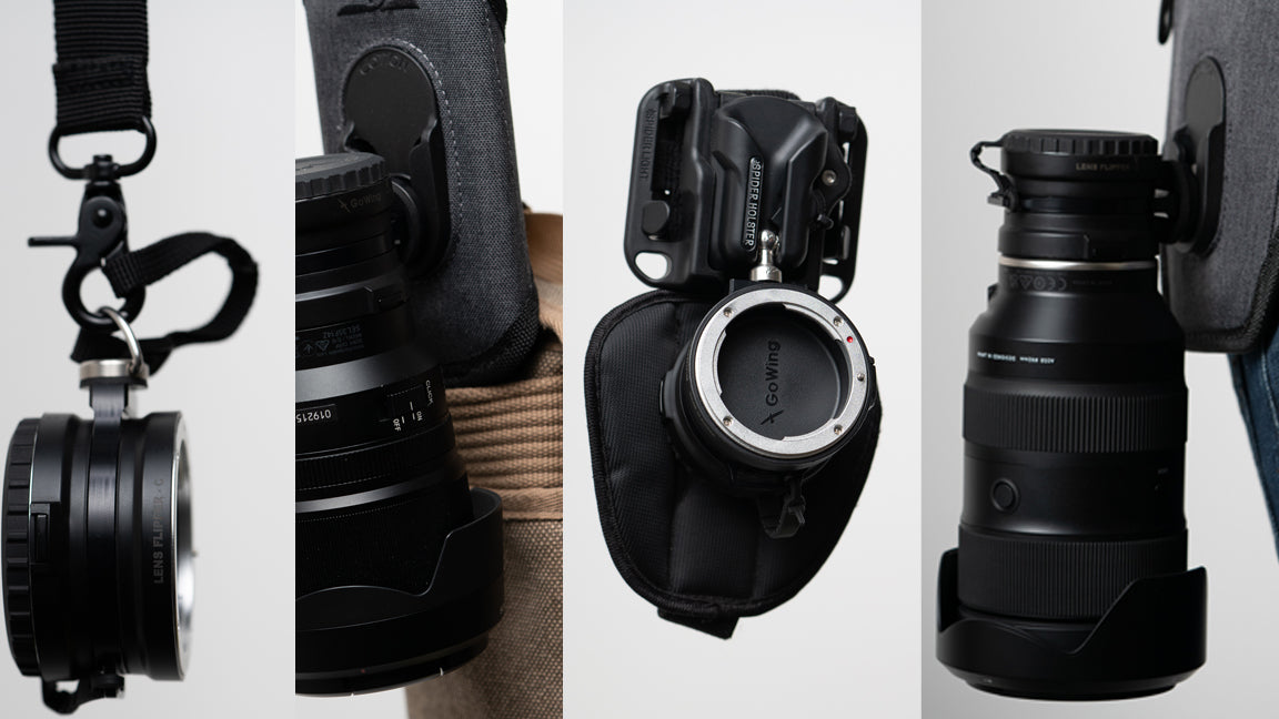 Lens Changing The Ultimate Camera Lens Changer - Lens Flipper by GoWing – The Lens ...